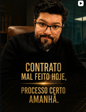 Contrato mal feito hoje, processo certo amanhã